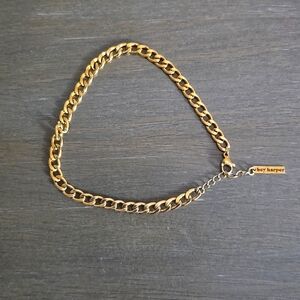 Hey Harper Capri Anklet 14kt Plating